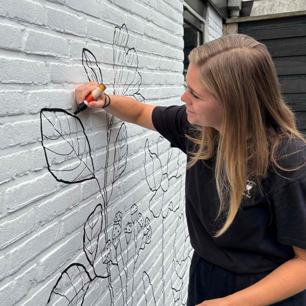 muurtekening lieks